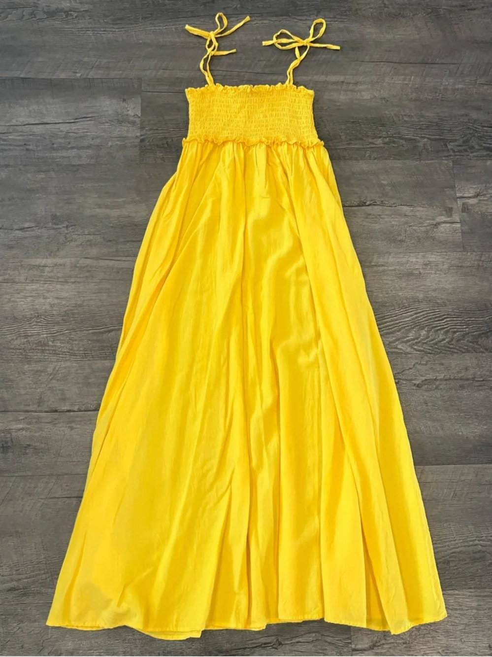Tuckernuck Pomander Place Shallon Maxi Dress in Yellow - Picture 3 of 7